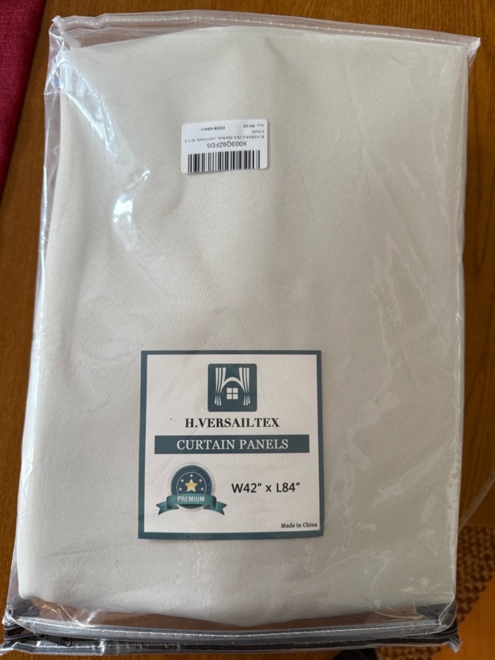 H.VERSAILTEX Curtain Panel - Cream